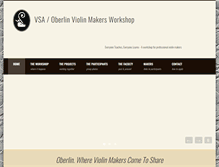 Tablet Screenshot of oberlinviolinmakers.org